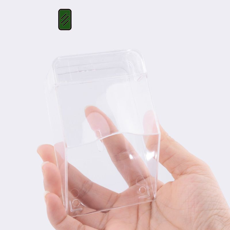pcf-Waterproof Cover for Wireless Doorbell Door Bell Ring Chime Button Transparent