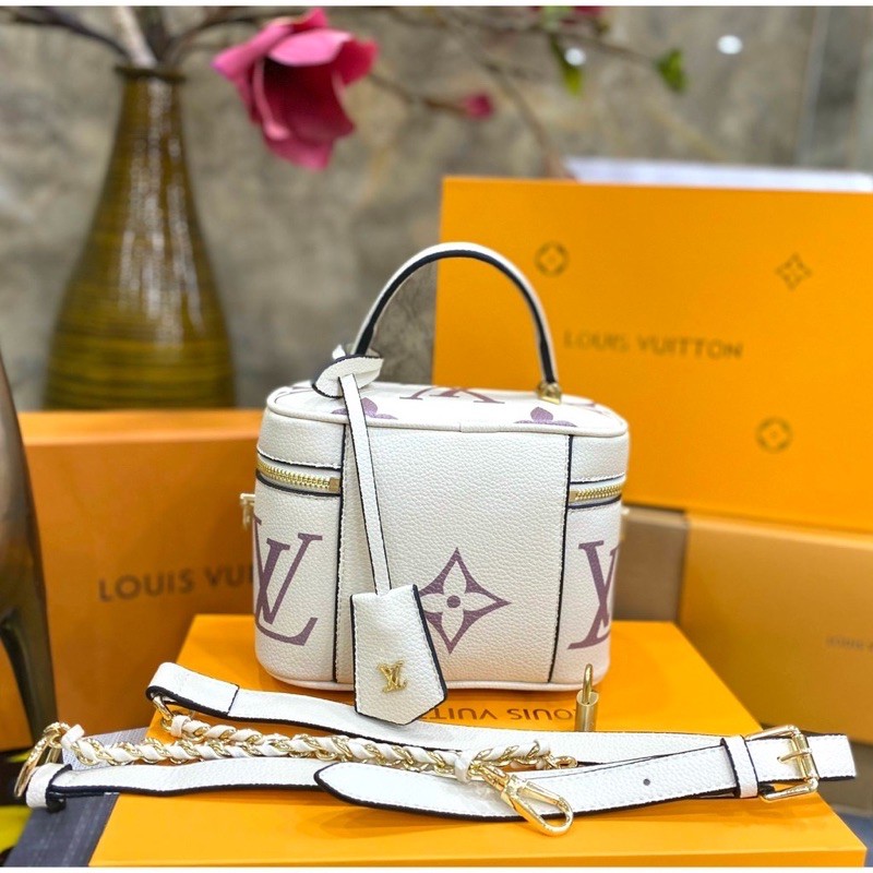 Túi Lv Vanity PM - Cặp Lông Super