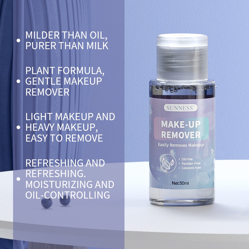 Nước tẩy trang SUNNESS 3 trong 1 dung tích 50ml dưỡng ẩm chăm sóc da chất lượng cao
