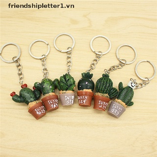 Móc khóa hình cây xương rồng mini
