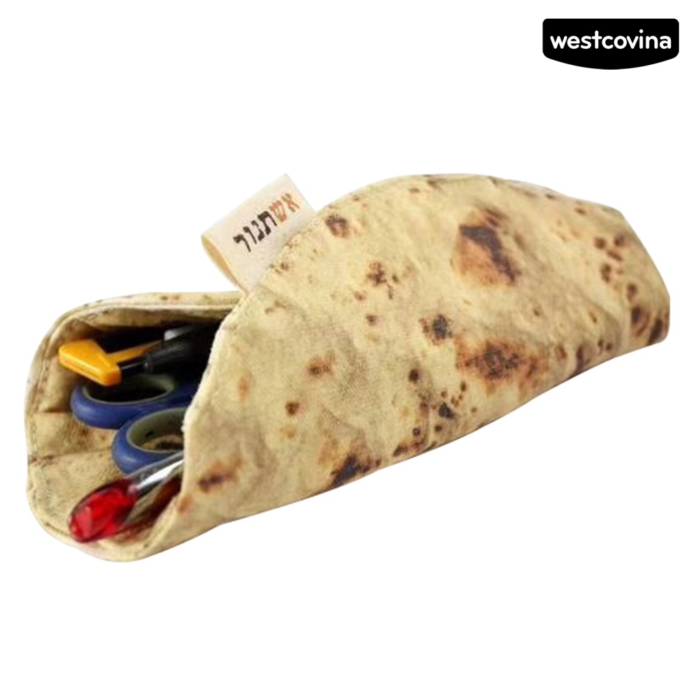 [Hot]✍Túi Đựng Bút Chì/Bút Chì Cuộn Hình Bánh Quy/Bánh Quy/Sesame Street Giống Thật