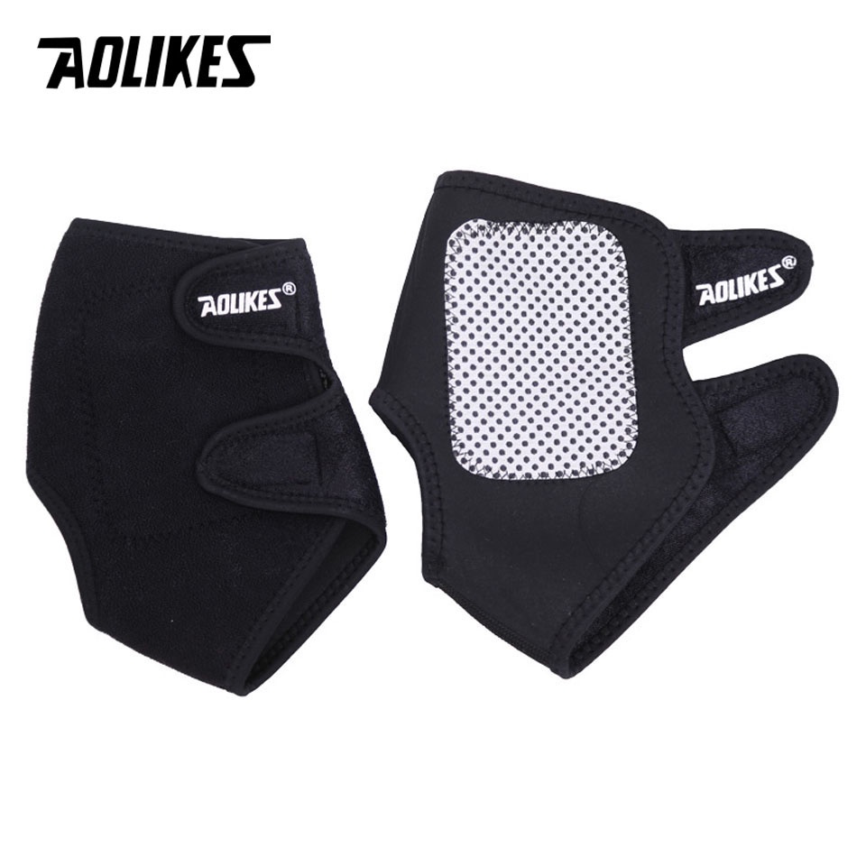 Cặp đai đeo Aolikes hỗ trợ giữ ấm bảo vệ mắt cá chân có thể điều chỉnh được thuận tiện