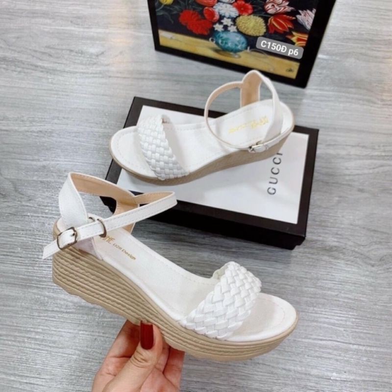 [HOT2020]SANDAL XUỒNG QUAI NGANG THẮT BÍM