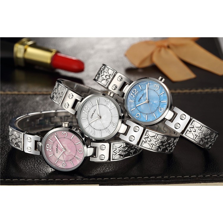 Đồng Hồ Quartz CRRJU 2130 Bằng Thép Không Gỉ Chống Thấm Nước Thời Trang Cho Nữ | BigBuy360 - bigbuy360.vn