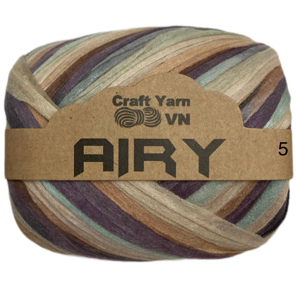 Sợi Airy loang 45gram/ cuộn ~100 mét