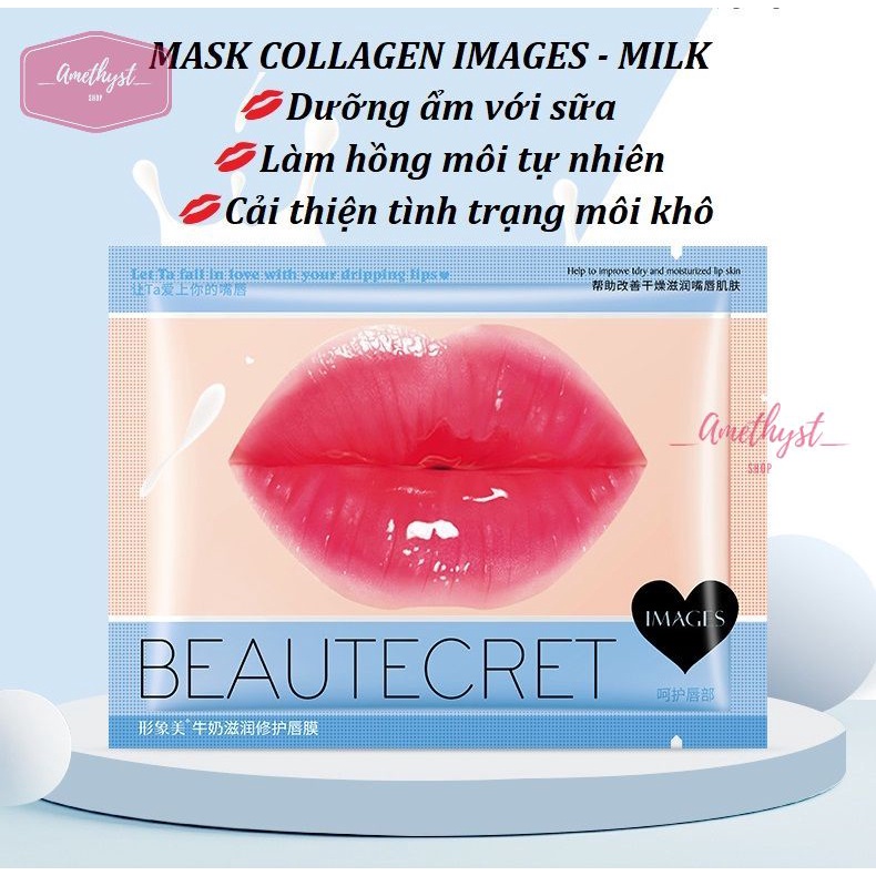 COMBO 20 Miếng Mặt Nạ Môi - Collagen Lips Moist Mask