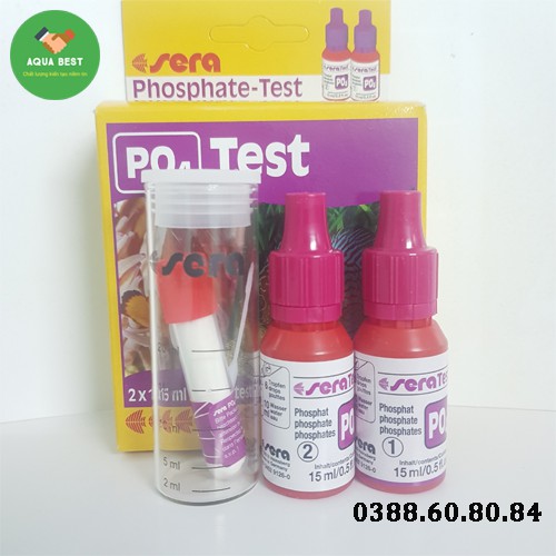 Hộp test PO4 Sera Đức - Test PO4