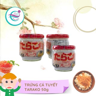 Ruốc trứng cá tuyết Tarako Flakes - Happy Foot Nhật 50G