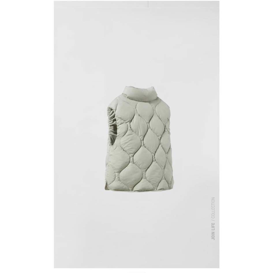 Áo phao gile bé gái Zara