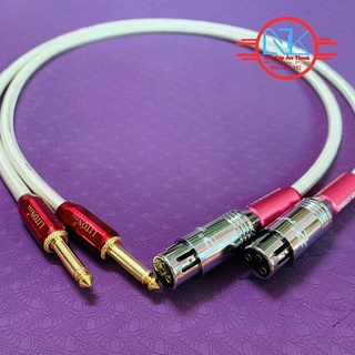Dây tín hiệu canon cái ra 6ly Qed Anh