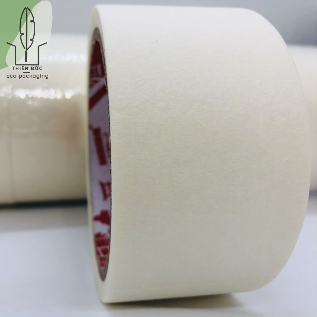 BĂNG DÍNH GIẤY chặn màu nước, màu acrylic, sơn KHỔ 2CM & 4.8 CM - 15 MÉT DÀI – CHẤT LƯỢNG CAO, GIÁ NHÀ MÁY