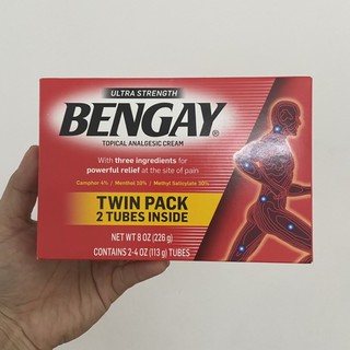Dầu nóng Ultra Strength Bengay - Hộp 2 tuýp 113g x 2