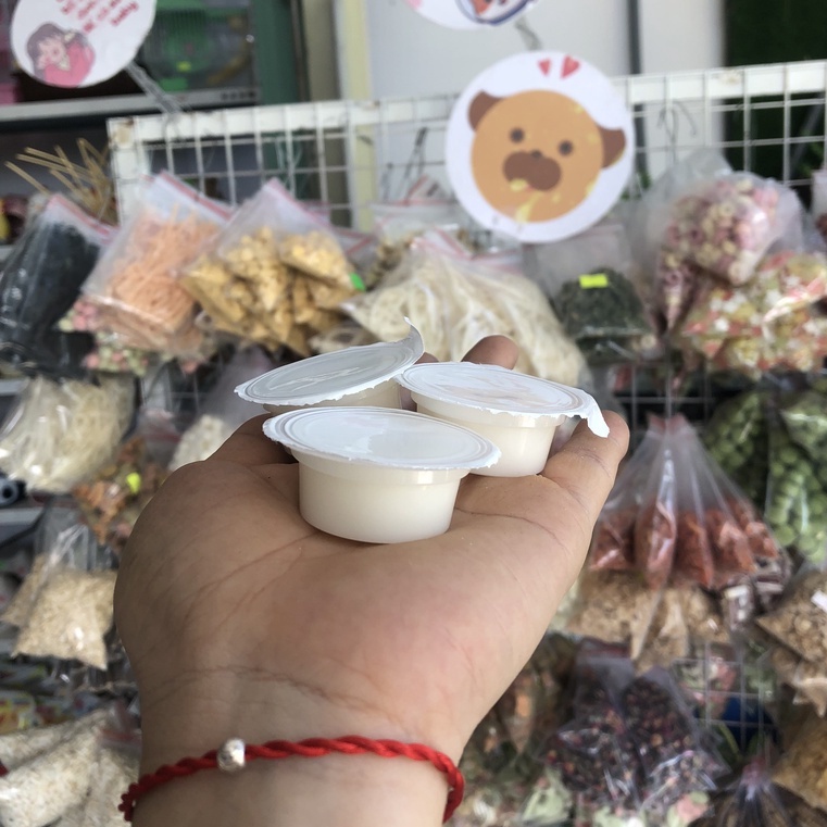 Đồ ăn cho hamster LẺ 1 PUDDING SỮA DÊ