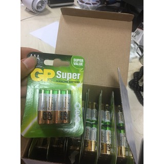 Vỉ 8 Pin Đũa AAA GP Supper Akaline Nhập Khẩu