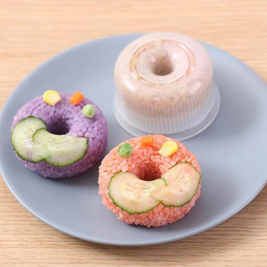 Khuôn Làm Cơm Nắm Sushi Làm Từ Nhựa Nhiều Kiểu Dáng