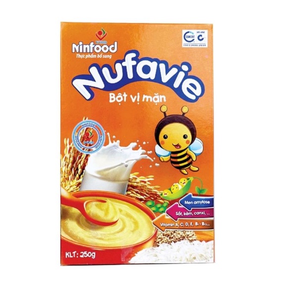 Bột dinh dưỡng vị mặn Nufavie