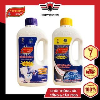 Chất thông tắc Cống và Cầu Victory's Sifa999 Siêu mạnh 700g cao cấp - Huy Tưởng