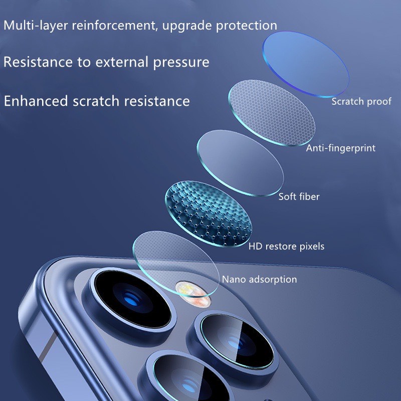 CƯỜNG LỰC CAMERA DÀNH CHO IP 11PRO/11PROMAX/11 - BẢO VỆ CAMERA