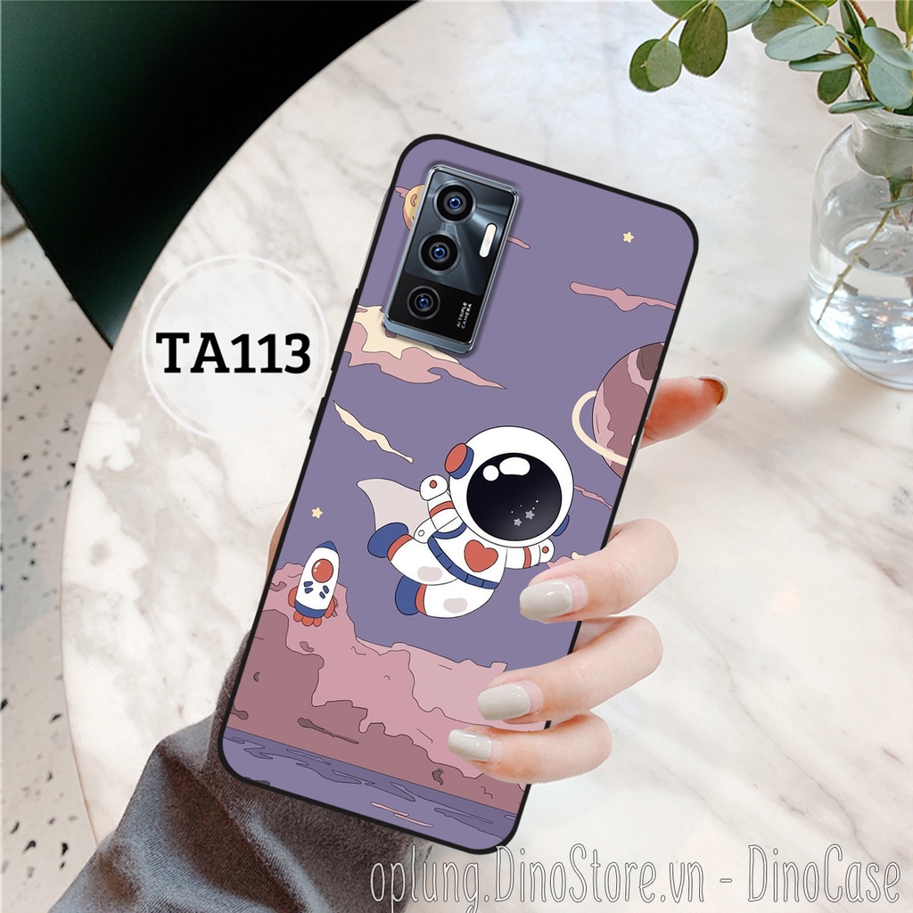 Ốp lưng điện thoại Vivo V23E - Vivo V23 5G - Ốp lưng Vivo hình phi hành gia vũ trụ among us đáng yêu.
