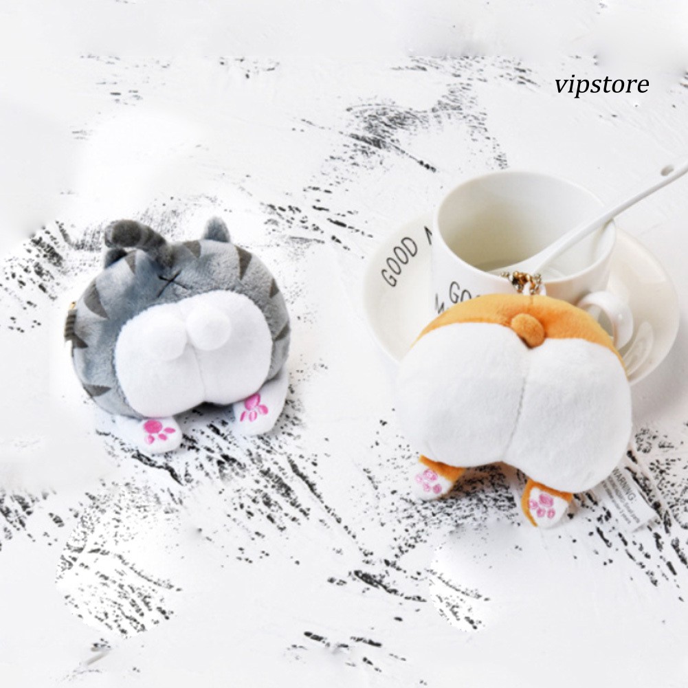 Móc Khóa Hình Mông Chó Corgi Dễ Thương Đáng Yêu