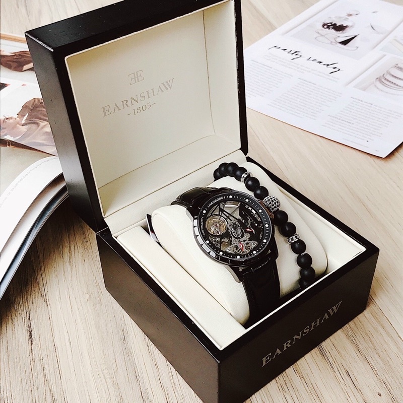 Đồng Hồ Nam Automatic Tự động hanboro By Huboler Authentic