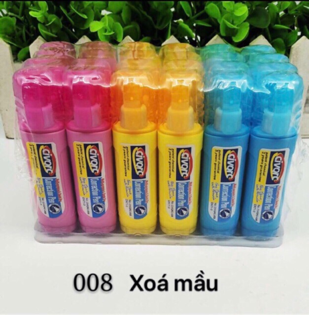 Bút xoá nước màu 008 -10ml (01 bút )