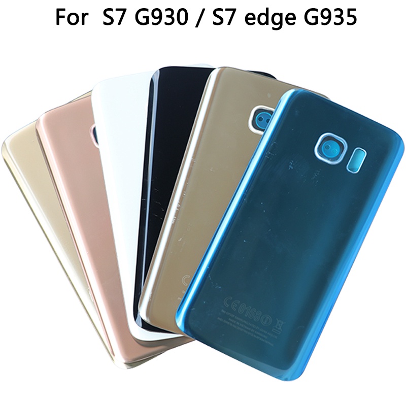 Nắp Lưng Điện Thoại Bằng Kính Thay Thế Chuyên Dụng Cho Samsung Galaxy S7 edge G935 S7 G930