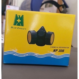 Mặt nạ phòng độc NP306 Blue Eagle + phin lọc RC202 phun sơn