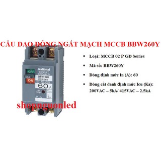 Cầu dao Panasonic BBW260Y