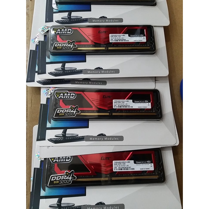 Ram TEAMGROUP Elite Plus 8GB Bus 3200 DDR4, Ram TEAMGROUP Elite Plus 16GB Bus 3200 DDR4