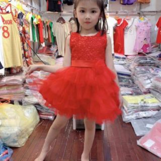 Váy tầng công chúa cho bé  gái. .