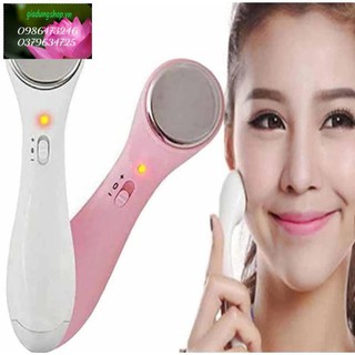 Máy massage da mặt ion cầm tay ]