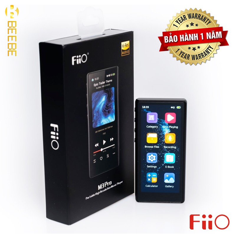 FiiO M3 Pro - Máy Nghe Nhạc Hi-res Full Cảm Ứng (Tặng kèm thẻ nhớ 16GB)