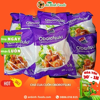 Chả cua cuộn thả lẩu malaysia - Chả cá cuốn Oborotsuki 500g