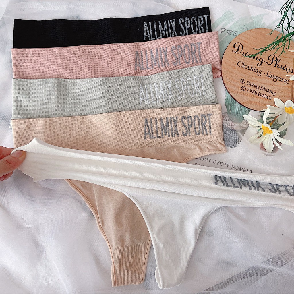 Quần Lọt Khe Thể Thao Allmix Sport Cạp Lớn