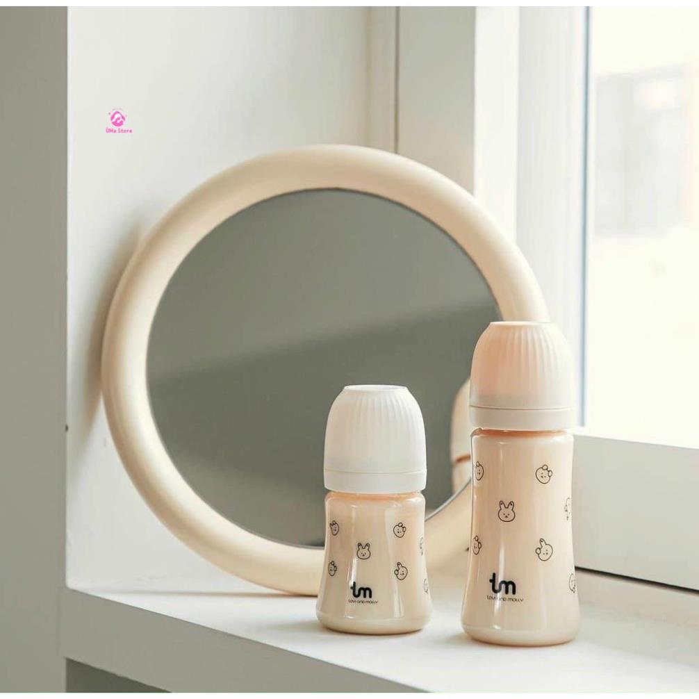 Bình sữa thỏ/ bình sóc Tovi and Molly 180ml 280ml Hàn Quốc