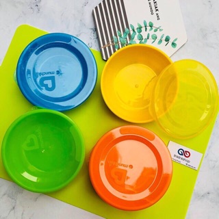SET 2 THÌA + 4 BÁT CÓ NẮP ĐẬY MUNCHKIN