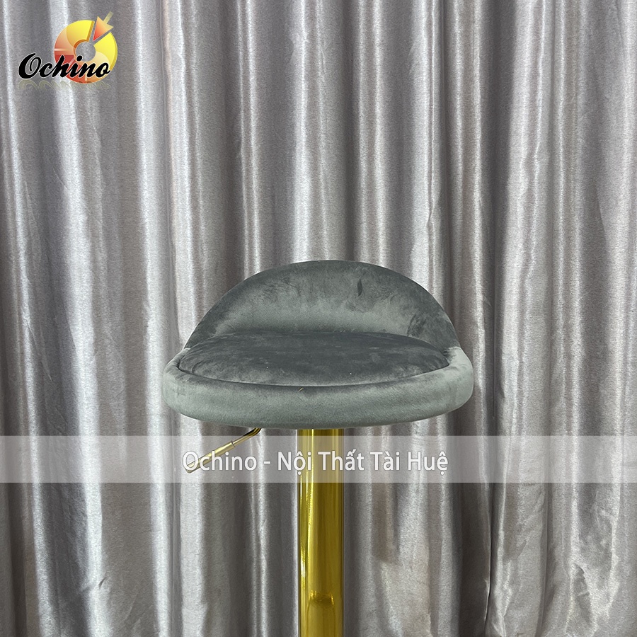 Ghế Chụp Hình, Ghế Makeup Chân Vàng K1 Sơn Tĩnh Điện Nhập Khẩu Mẫu TỰA THẤP ( Ảnh Thật Shop Chụp)