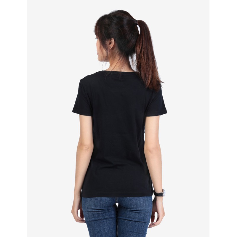 Áo thun nữ cao cấp Gold Rhino 100% cotton màu đen