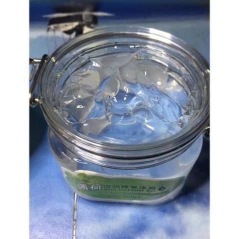 Mặt nạ gel bạc hà tuyết lạnh làm dịu da giảm sưng đỏ sau lăn kim và laser