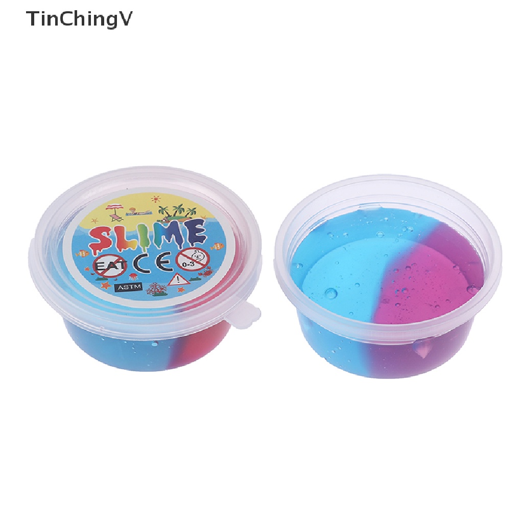 60ml Đồ Chơi Chất Nhờn Ma Quái Trong Suốt Nhiều Màu Sắc Đồ Chơi Giảm Căng Thẳng Cho Bé