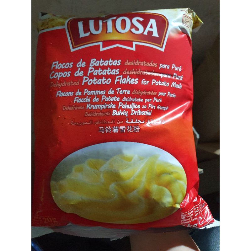 [Mã GROSALE2703 giảm 8% đơn 250K] Khoai tây nghiền Lutosa Potato Flakes túi 1kg