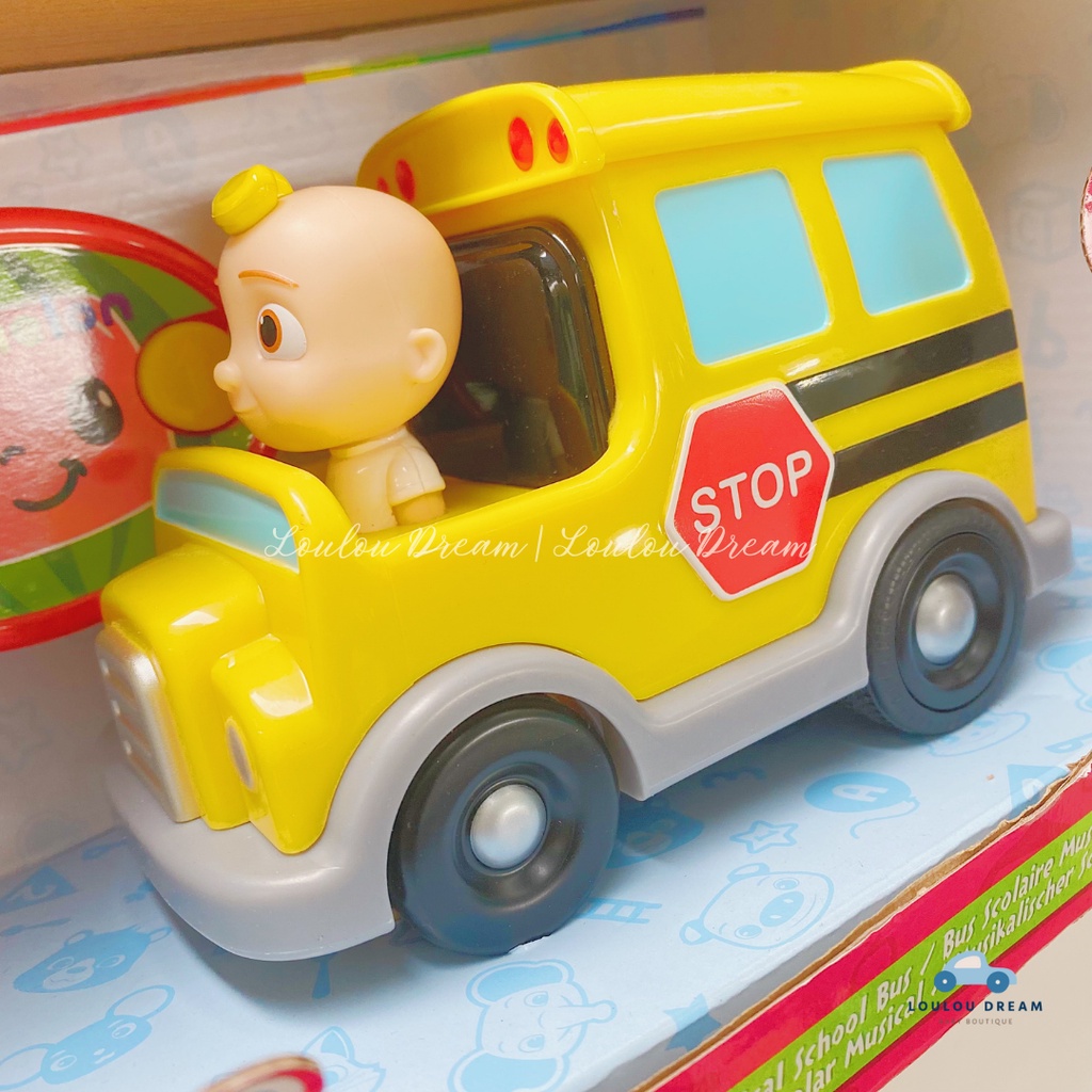 Đồ chơi xe ô tô điều khiển từ xa Cocomelon có nhạc vui nhộn cho bé chính hãng Mỹ