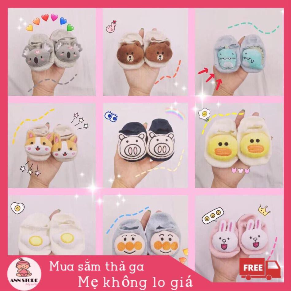 [HANG LOAI 1] Tất sơ sinh,vớ sơ sinh hình thú ngộ nghĩnh cho bé yêu 0-2 tuổi (được chọn mẫu)