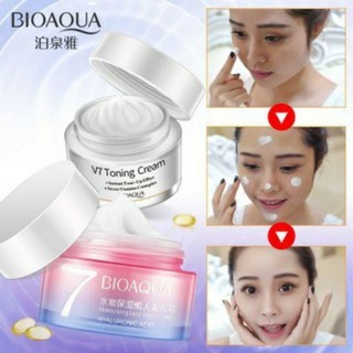 Kem dưỡng ẩm cấp nước làm trắng da 7 ngày Bioaqua