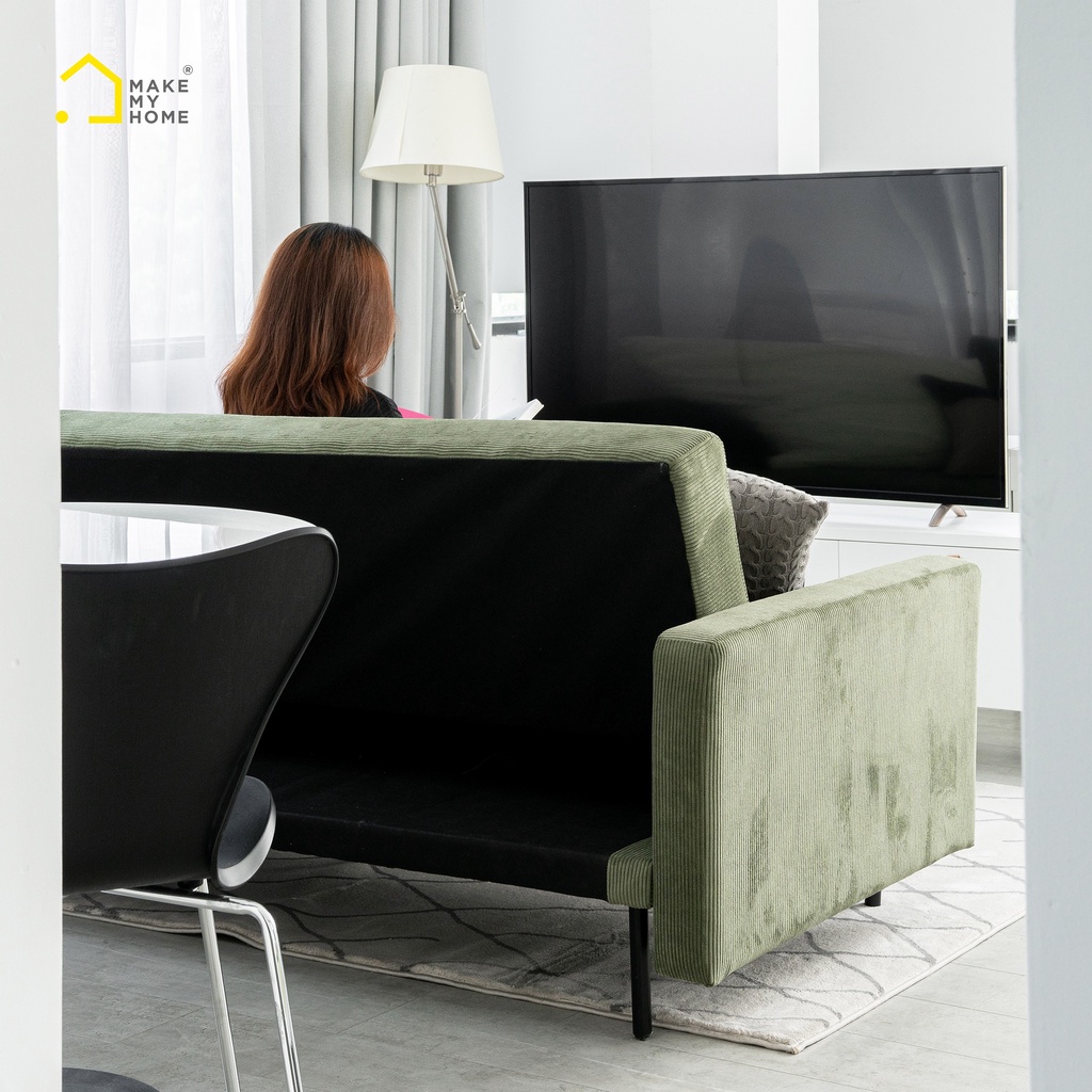 Ghế Sofa Giường Gấp Gọn Thông Minh, Sofa Bed Đa Năng Đơn Giản Make My Home ELENA 2m - Bảo hành 12 tháng