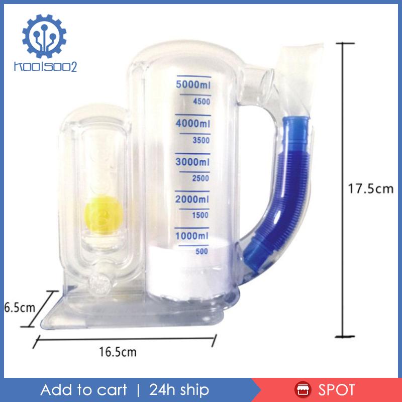 [Koolsoo2] Máy Đo Hô Hấp Hơi Thở Tập Thể Dục