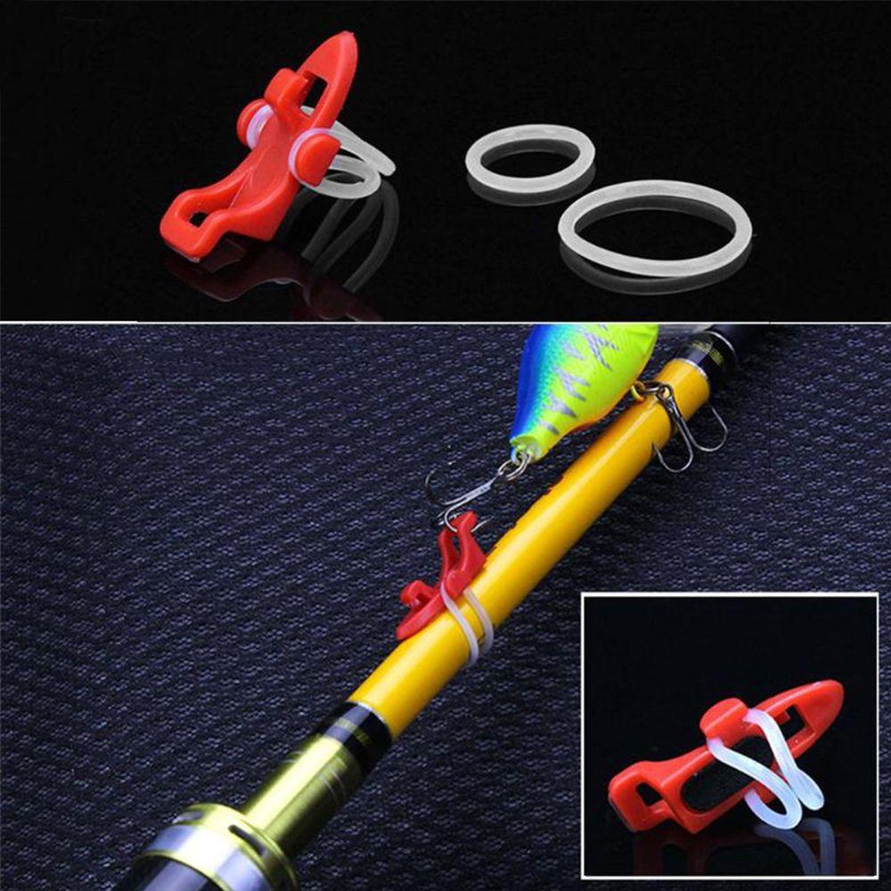 WTTLE Set 3 Vòng Cao Su Giữ Móc Treo Đồ An Toàn