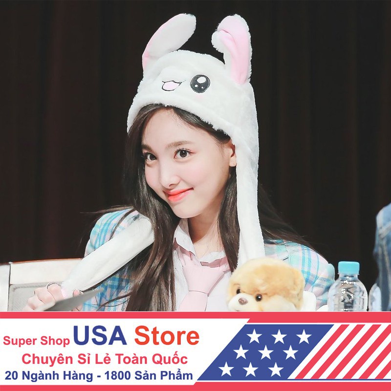 Combo 02 Mũ Tai Thỏ Vũ Đạo Nayeon BMBE1066