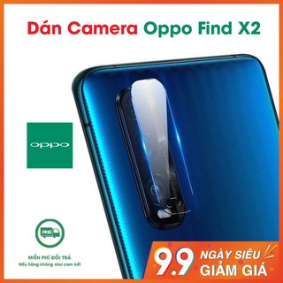 [XẢ HÀNG] Dán camera Oppo Find X2 cường lực camera trong suốt độ cứng 7H